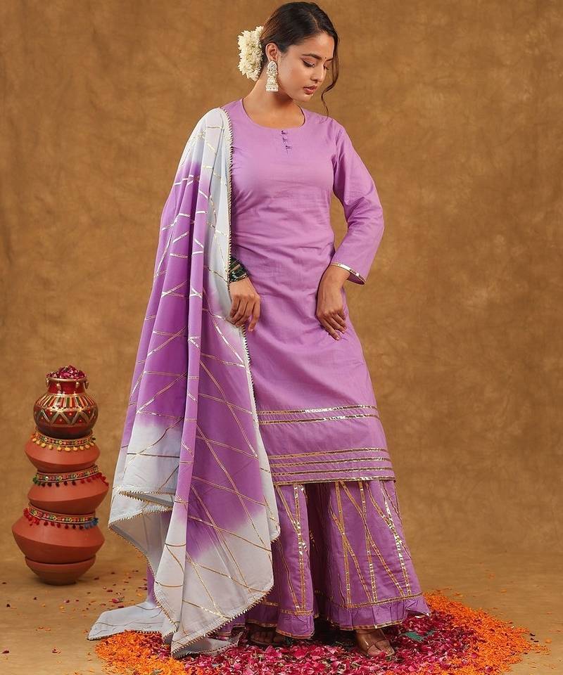 Levendra gotta pati kurata pant with duptta