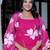 Rani georget pink suit set with duptta