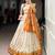 Off white Paithani Silk Zari Weaving Lehenga Choli with Jacquard Dupatta & Batwa