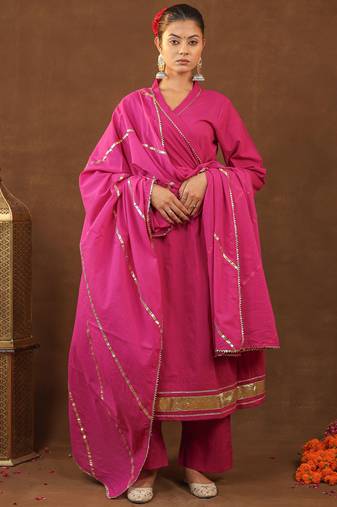 Rani angarakha pant with duptta
