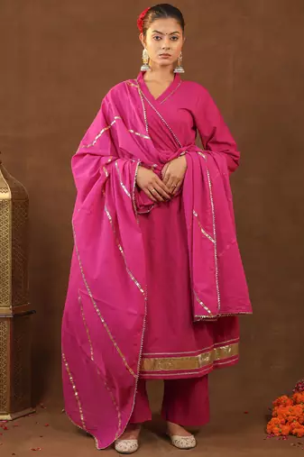 Rani angarakha pant with duptta