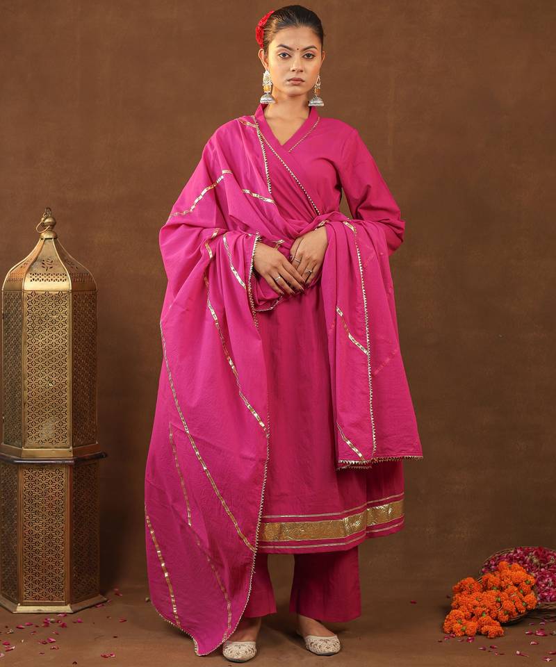 Rani angarakha pant with duptta