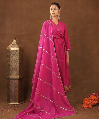 Rani angarakha pant with duptta 5