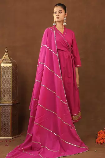 Rani angarakha pant with duptta