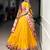 Yellow  Paithani Silk Zari Weaving Lehenga Choli with Jacquard Dupatta & Batwa