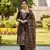 Coffee color beautiful stylish fancy suit for girlie looks