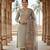 Grey color beautiful ethnic partywear embroidered suit