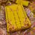 Yellow color beautiful ethnic partywear embroidered suit
