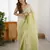 Designer pista candy crush silk fabric stylish pre stitched saree