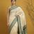 handloom soft art silk saree with zari woven motifs contrast traditional border