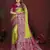 Mahendi satin silk fabric woven jari designer graceful partywear saree