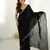 Black color beautiful fancy partywear fendy satin saree