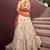 Outstanding Soft Beige Embroidered Silk Wedding Wear Lehenga Choli