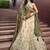 Precious Soft Beige Embroidered Silk Wedding Wear Lehenga Choli