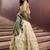 Precious Soft Beige Embroidered Silk Wedding Wear Lehenga Choli