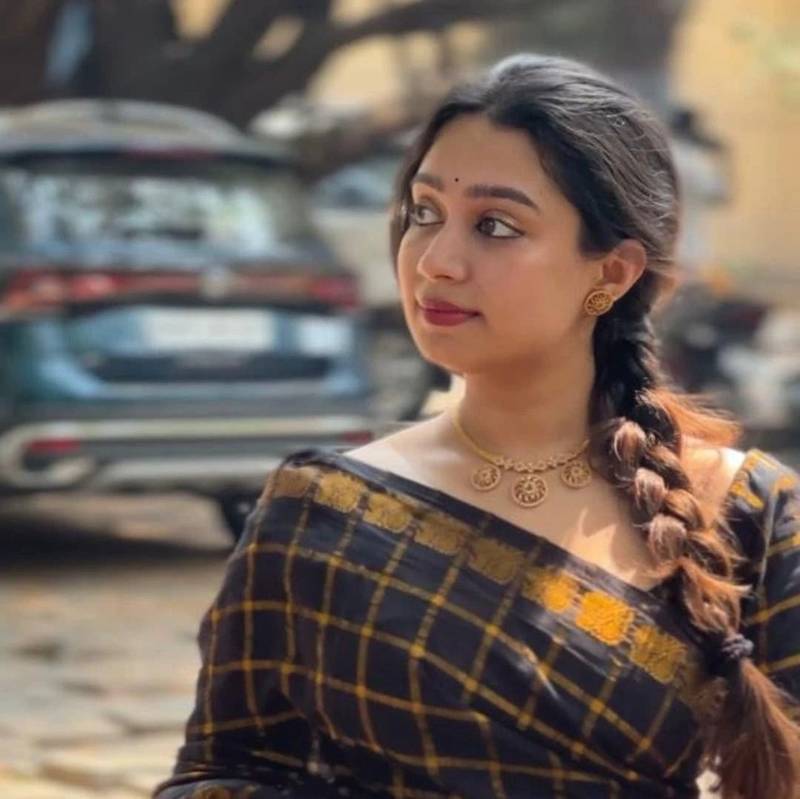 Black soft silk blend banarasi jacuard work designer saree with blouse