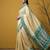 Handloom soft silk saree with zari woven motifs contrast traditional border