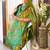 Mustard color beautiful girlie woven designer partywear saree