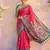 Pink color soft silk woven designer graceful ethnic partywear saree