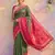 Mehnadi color soft silk woven designer graceful ethnic partywear saree
