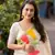 Off white silk blend banarasi jaquard designer saree with blouse