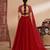 Red Georgette Lehenga Set