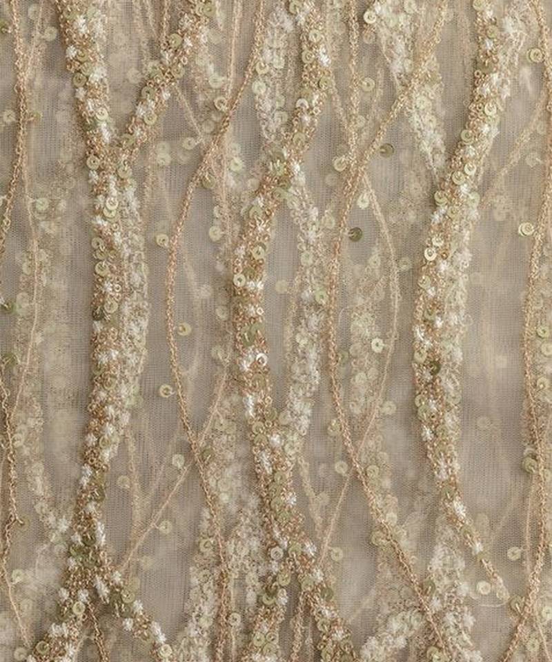 Black Embroidered Net Lehenga Set