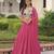 Pink Georgette Lehenga Set