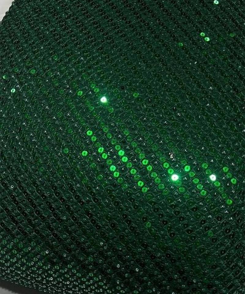 Emerald Green Embroidered Georgette Lehenga Set