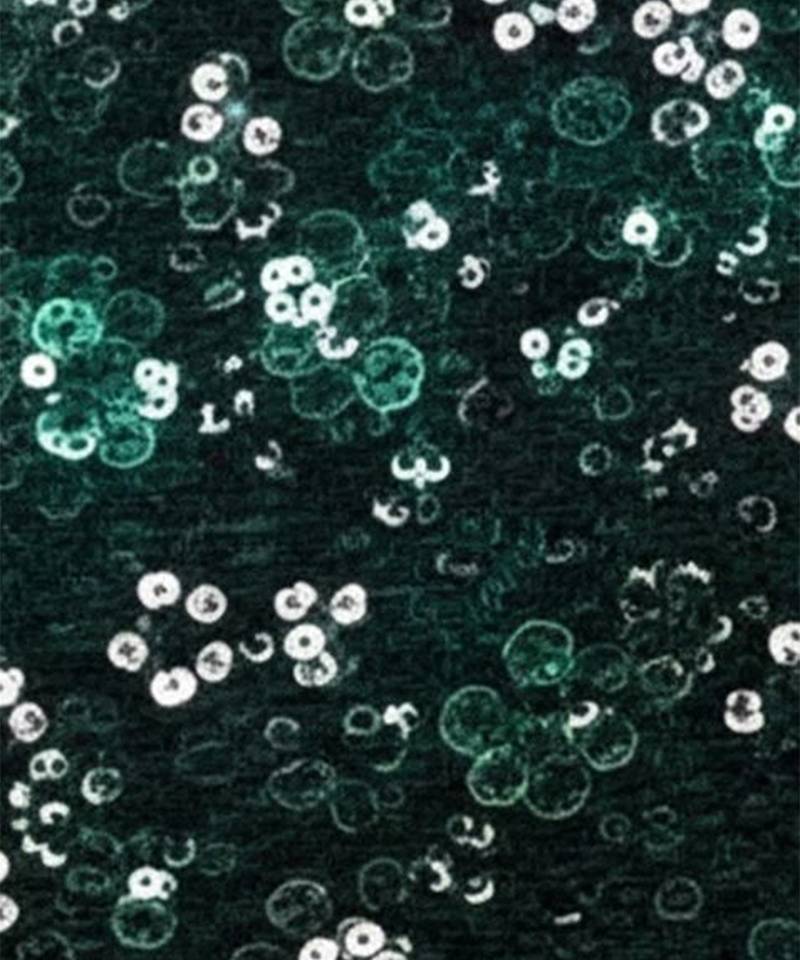 Emerald Green Embroidered Net Lehenga Set