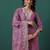 Lavender color beautiful ethnic suit for classy trendy girl