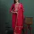 Pink color beautiful ethnic suit for classy trendy girl