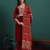 Maroon color beautiful ethnic suit for classy trendy girl