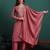 Pink color beautiful ethnic suit for classy trendy girl