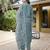 Light blue color stylish partywear readymade ethnic suit