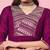 Purple color silk blended ethnic partywear ceremonial suit