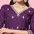 Purple color silk blended ethnic partywear ceremonial suit