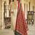Beige color silk blend ethnic fancy partywear suit with classy looks