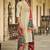 Beige color silk blend ethnic fancy partywear suit with classy looks