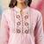 Pink color chanderi modal ethnic fancy partywear suit with classy looks