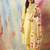 Yellow color chanderi modal ethnic fancy partywear suit with classy looks