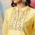 Yellow color chanderi modal ethnic fancy partywear suit with classy looks