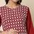Maroon color georgette fabric chikankari work formal kurta for girls