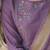 Lavender color silk blend fabric designer embroidery work sophisticated girlie salwar kameez