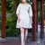 Off white color beautiful formal looks ceremonial khadi cotton kurta