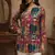 Multy color designer digital printed muslin fabric foral ethnic kurta