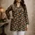 Multy color designer digital printed formal rich looks kurta for girls