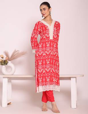 Pink color beautful poly silk stylish partywear attire for girls 4