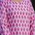 Pink color smart cotton blend fabric designer printed smart co-ord set