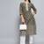 Grey color beautiful silk blend fabric sophisticated kurta for girls